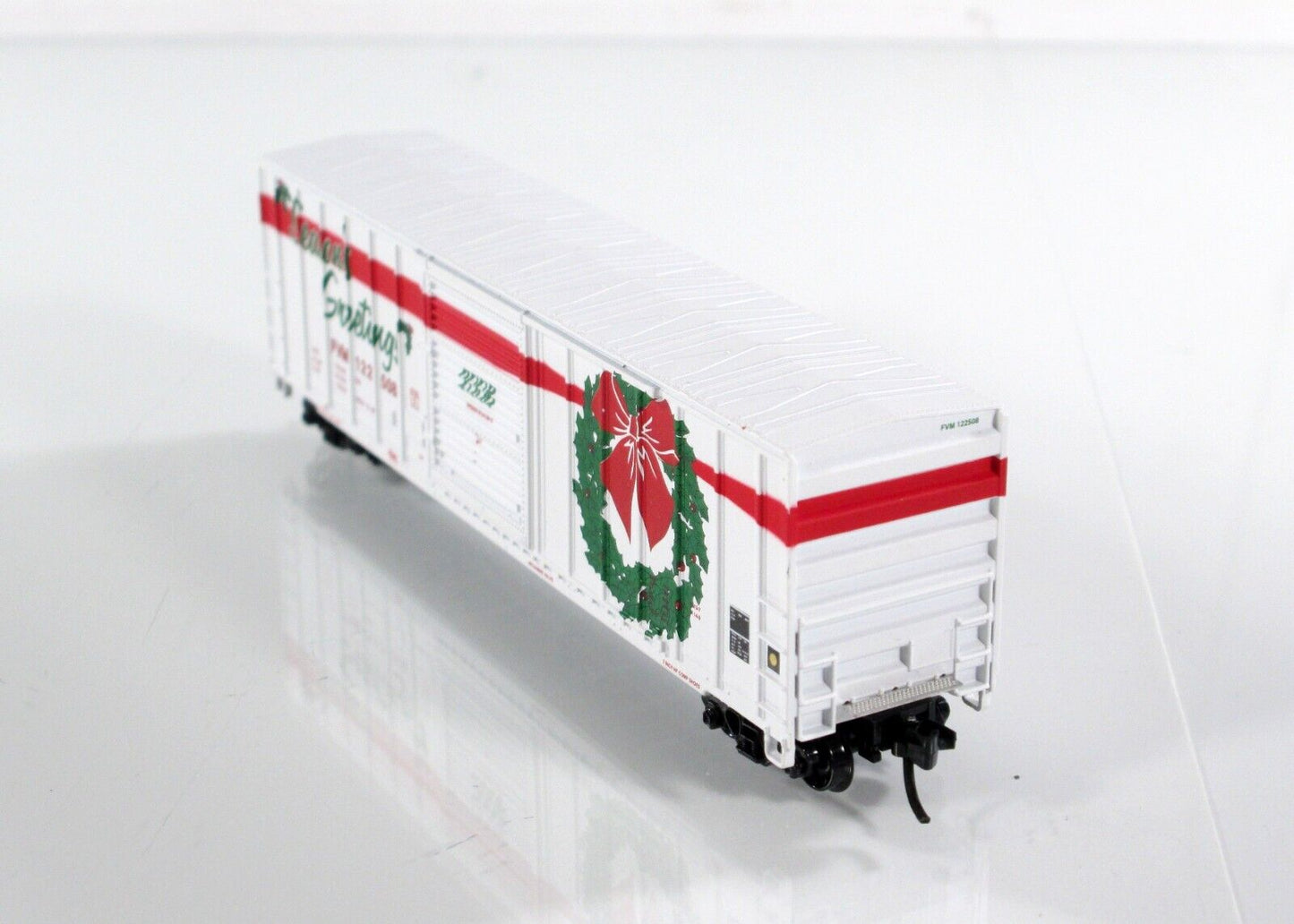 N Scale **SEASON'S GREETINGS** CHRISTMAS 2008 50' Box Car, Fox Valley 8900 *RARE