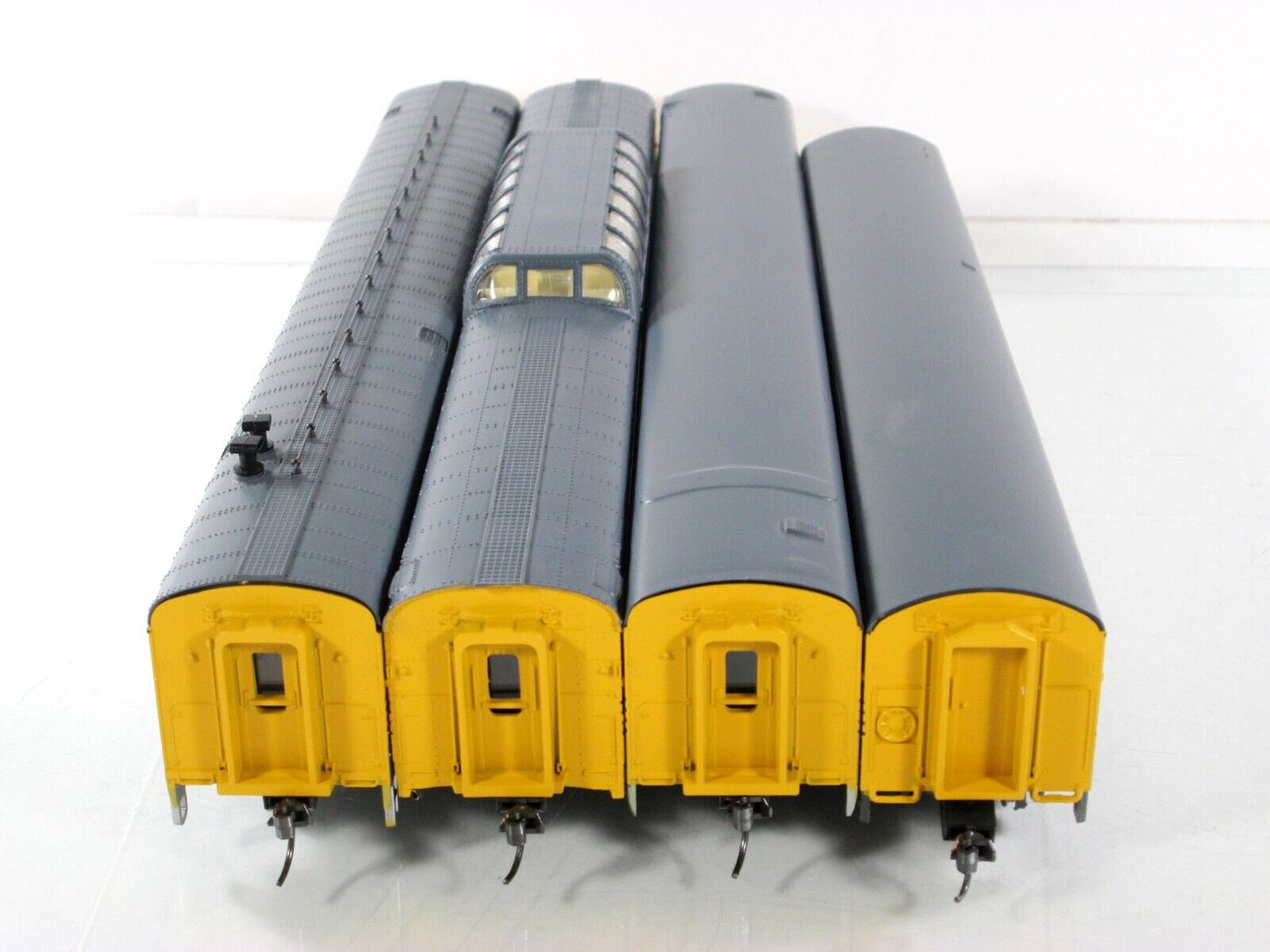HO Scale *DENVER RIO GRANDE 1930s Passenger Set A -Rivarossi 6936, Knuckle Cplrs