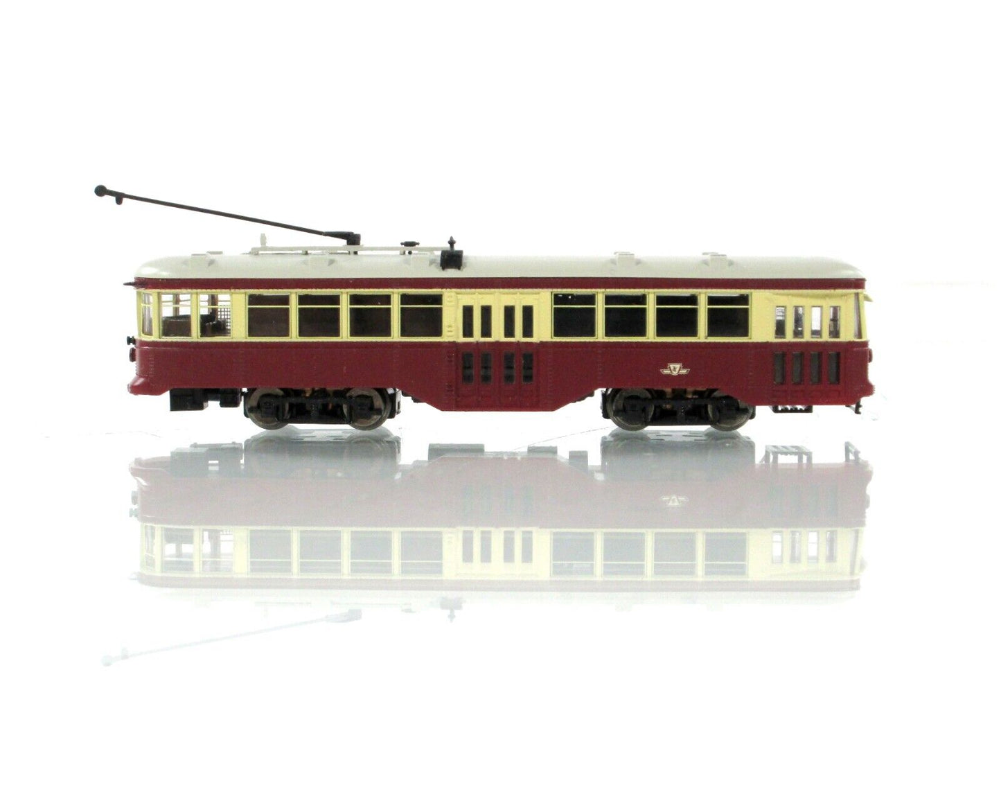 N Scale **PETER WITT STREET CAR - TORONTO*** Bachmann Trolley 84651, DCC, Lights