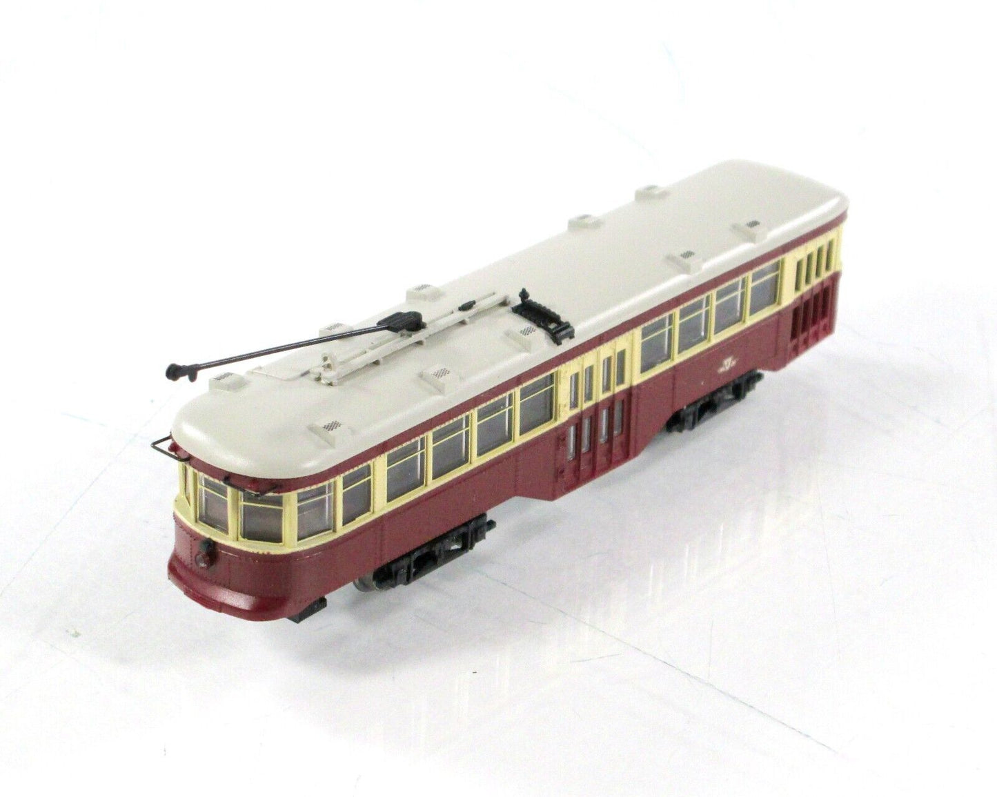 N Scale **PETER WITT STREET CAR - TORONTO*** Bachmann Trolley 84651, DCC, Lights