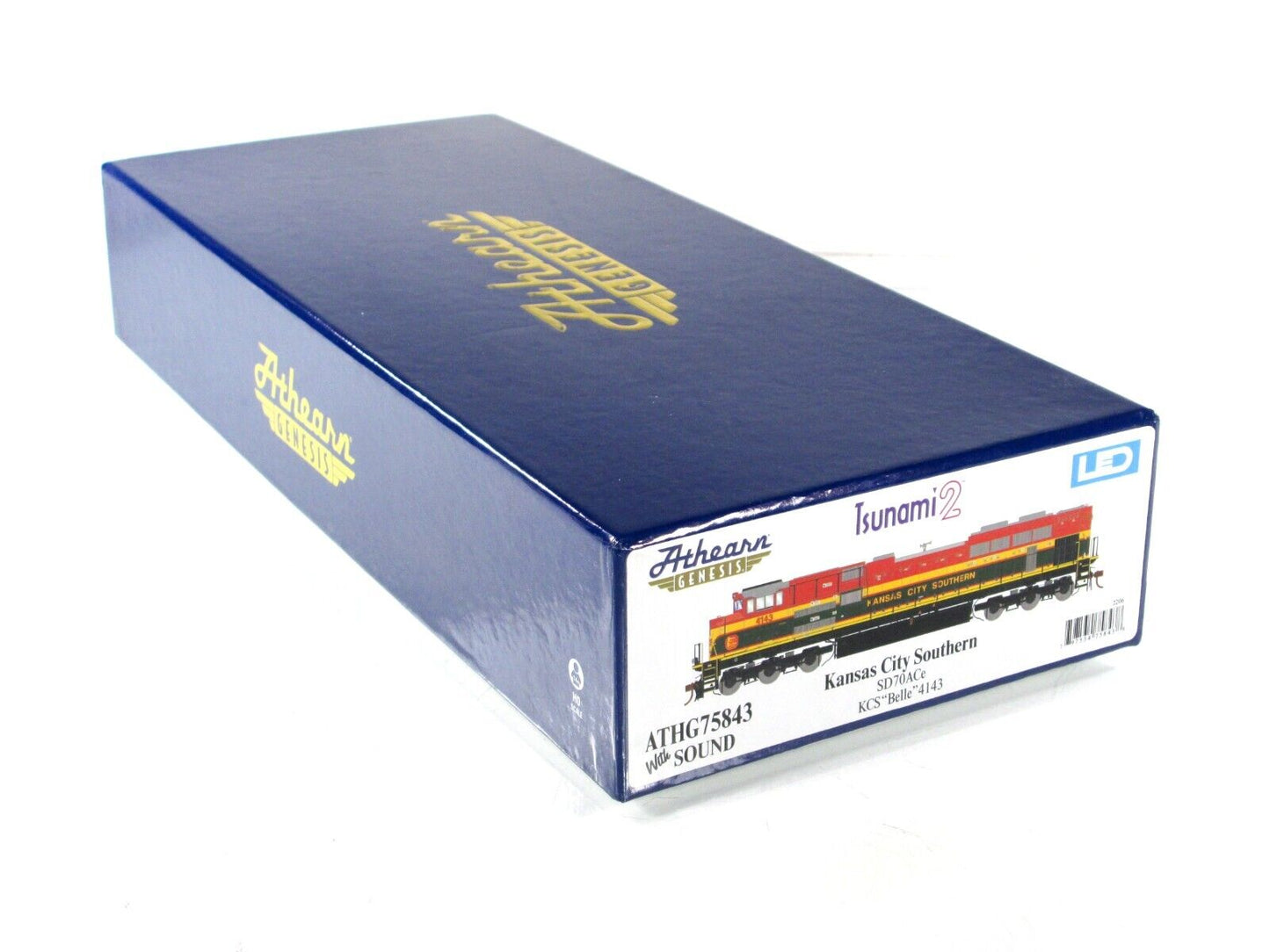 HO Scale ***KCS BELLE*** SD70ACe #4143 - Athearn G75843, DCC Tsunami2 Sound