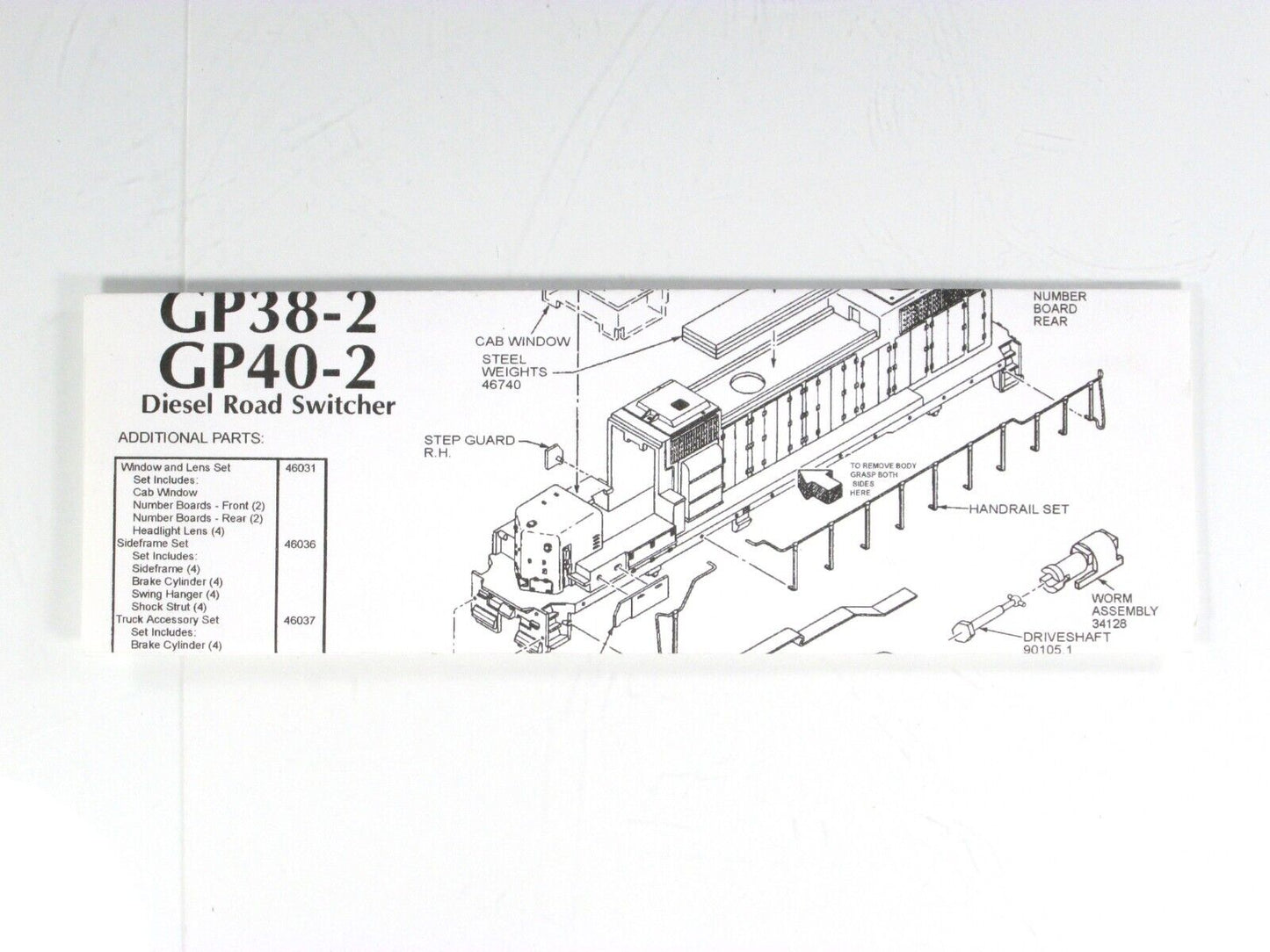 HO Scale ***NORFOLK SOUTHERN*** GP38-2 Locomotive #5575 - Athearn 7997