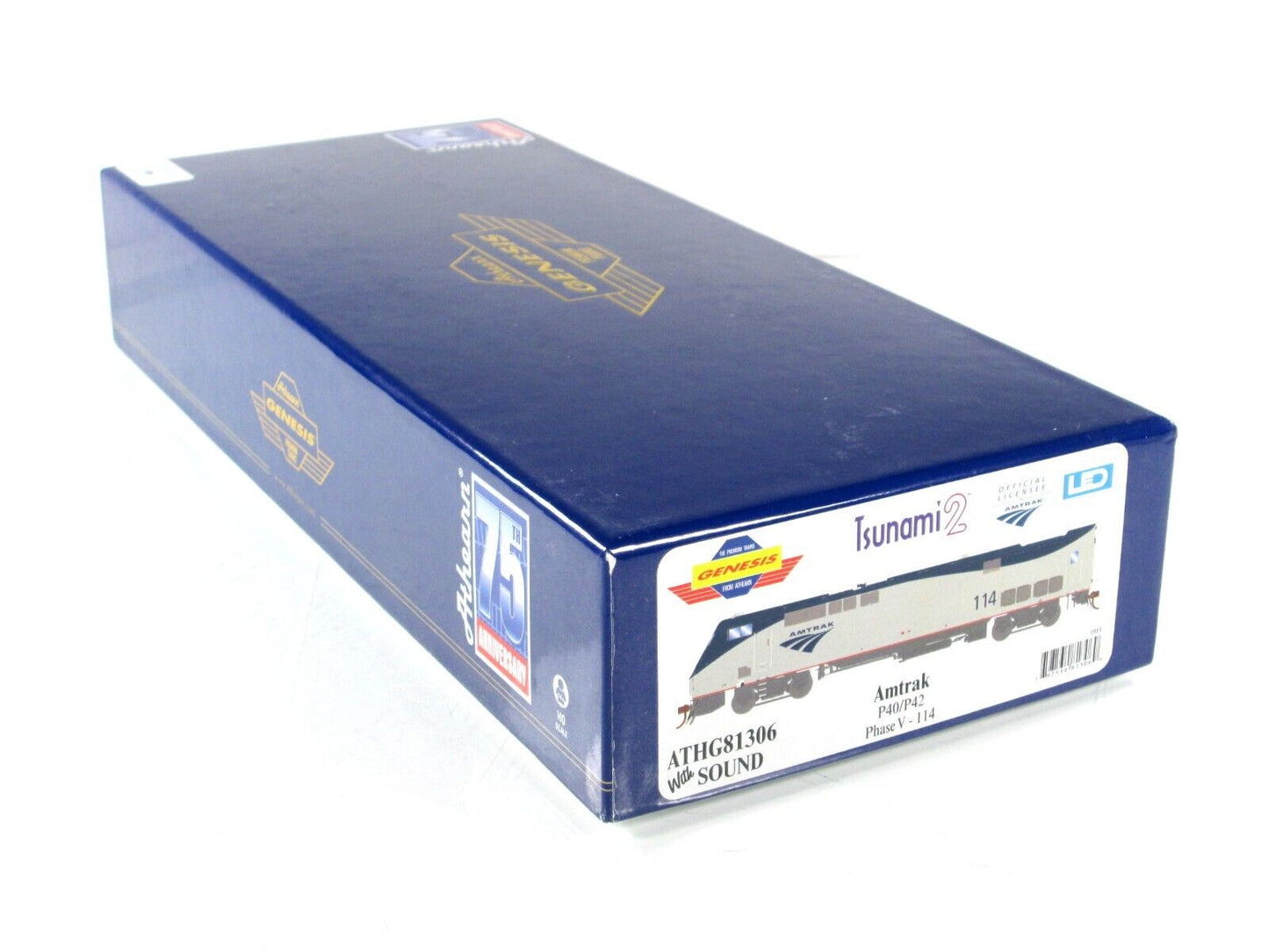 HO Scale ***AMTRAK*** P40/P42 Phase V, #114 - Athearn G81306, DCC Tsunami2 Sound