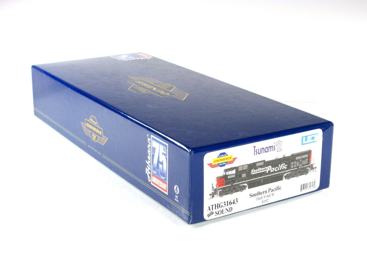 HO Scale SOUTHERN PACIFIC Dash 9-44CW #8192 - Athearn G31643, DCC Tsunami2 Sound