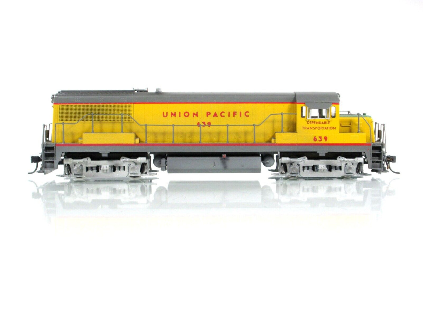 HO Scale BRASS  ***UNION PACIFIC*** U-25B Locomotive #639 - Oriental **Weathered