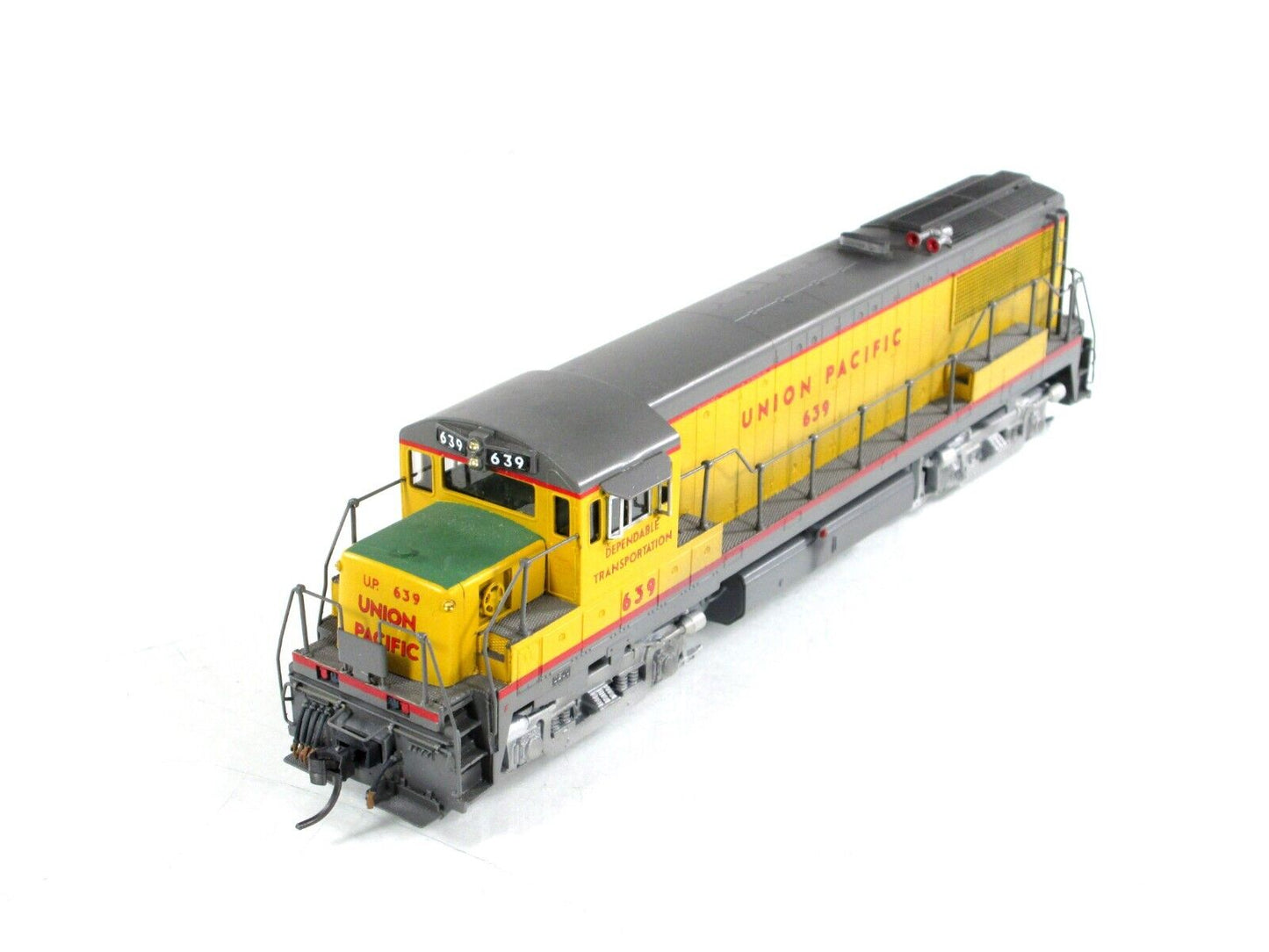 HO Scale BRASS  ***UNION PACIFIC*** U-25B Locomotive #639 - Oriental **Weathered