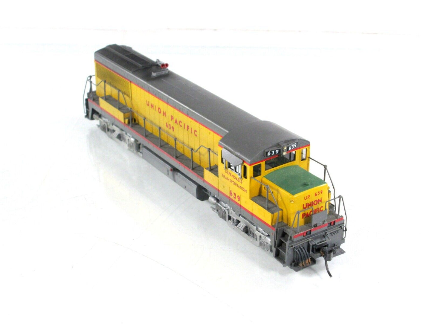 HO Scale BRASS  ***UNION PACIFIC*** U-25B Locomotive #639 - Oriental **Weathered