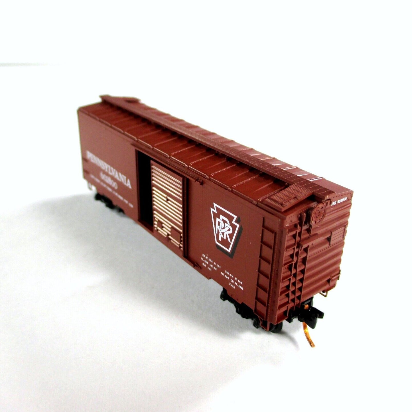 N Scale ***PENNSYLVANIA*** 40' Box Car Runner 4-Pack #1 -- Micro Trains 99300001