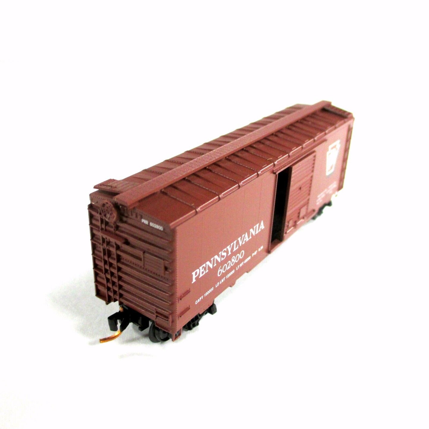 N Scale ***PENNSYLVANIA*** 40' Box Car Runner 4-Pack #1 -- Micro Trains 99300001