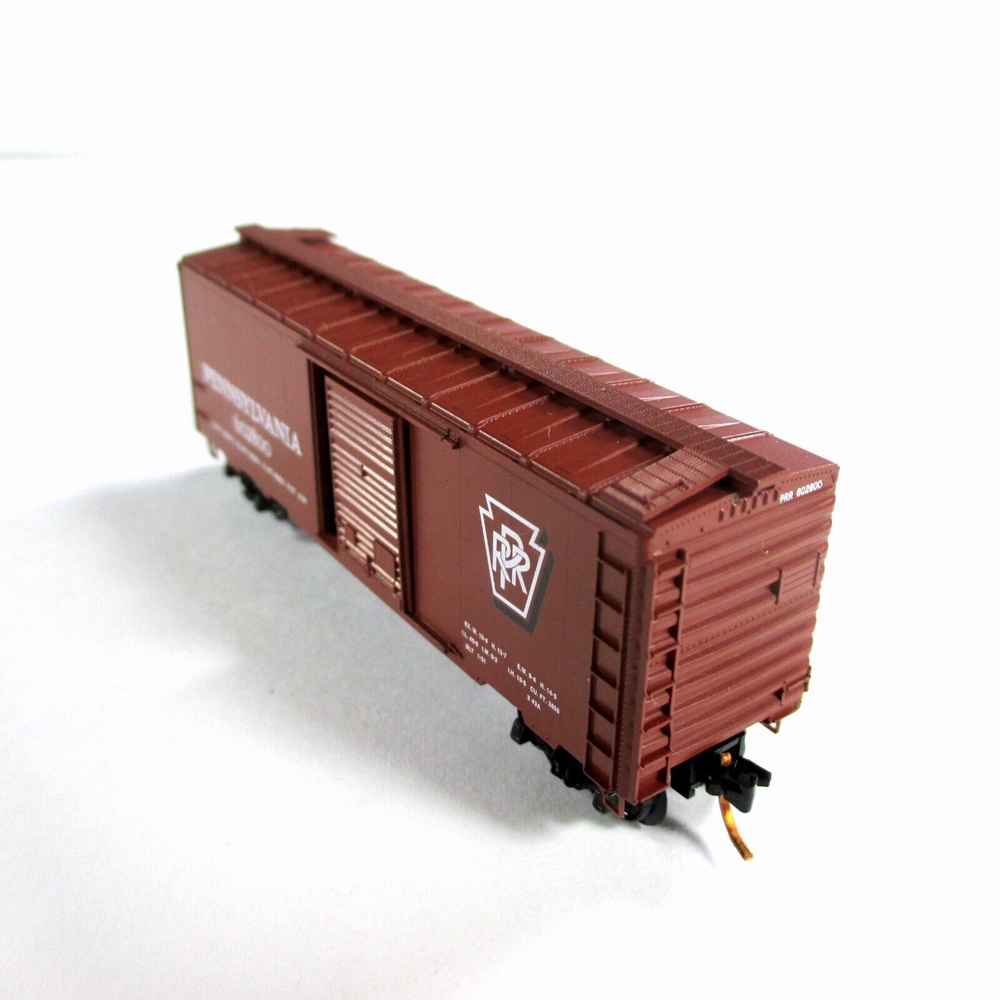 N Scale ***PENNSYLVANIA*** 40' Box Car Runner 4-Pack #1 -- Micro Trains 99300001