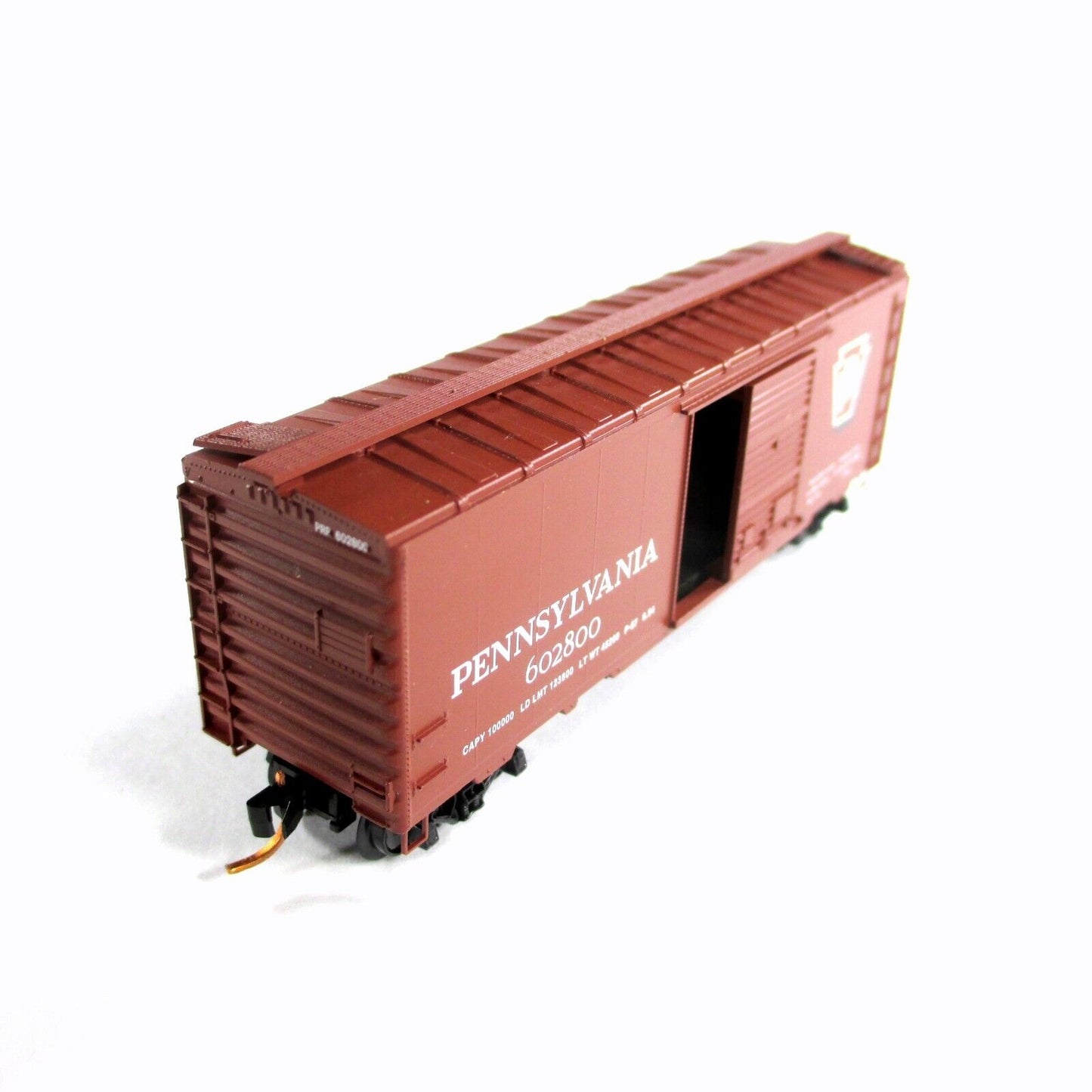 N Scale ***PENNSYLVANIA*** 40' Box Car Runner 4-Pack #1 -- Micro Trains 99300001