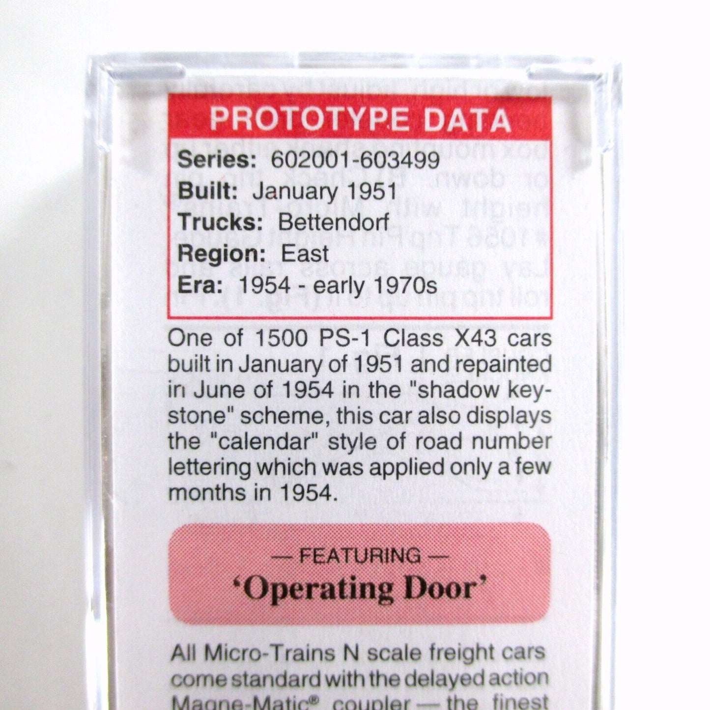 N Scale ***PENNSYLVANIA*** 40' Box Car Runner 4-Pack #1 -- Micro Trains 99300001