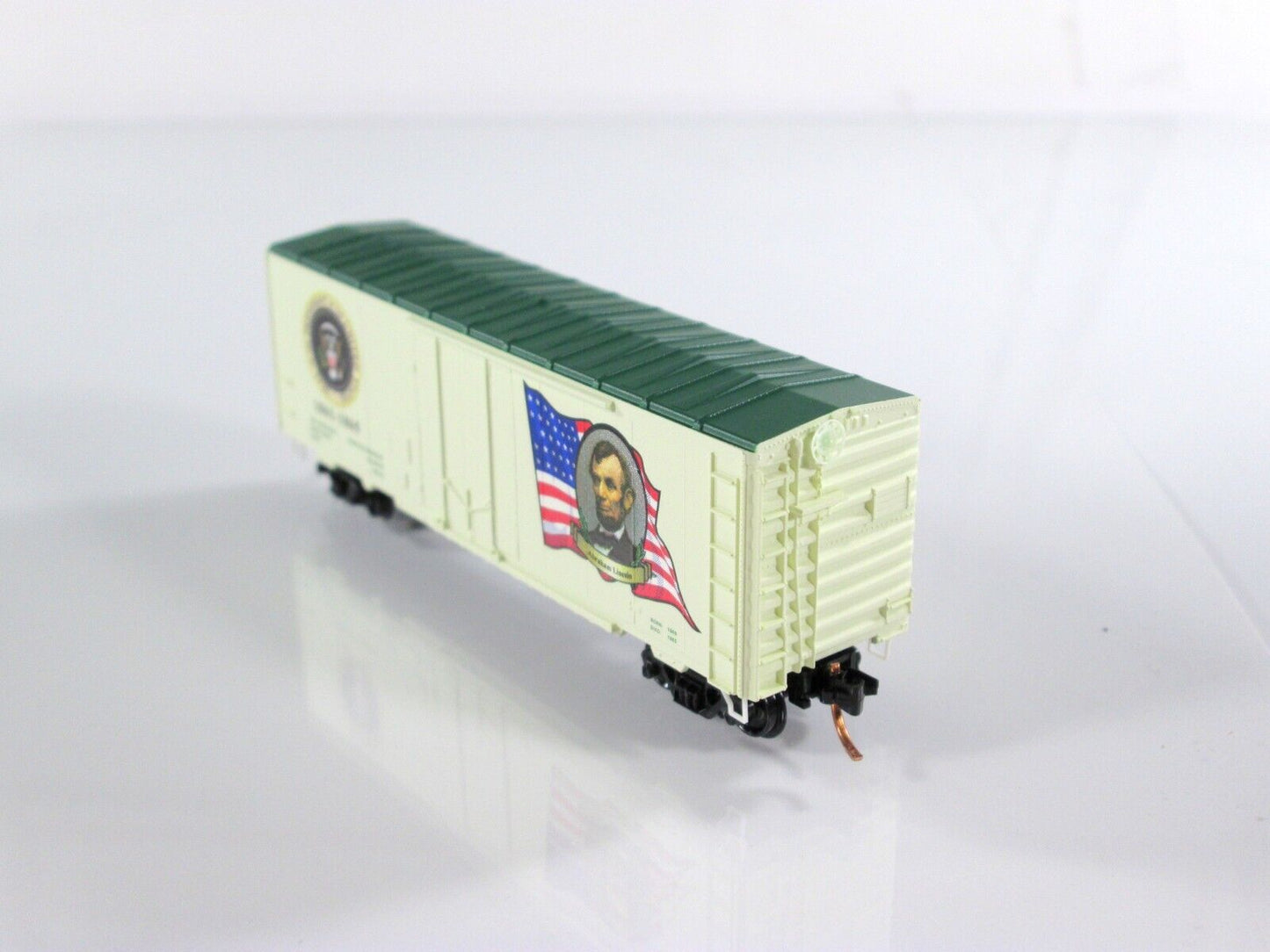 N Scale **ABRAHAM LINCOLN** Presidential Box Car - Micro Trains 07400125 **RARE*