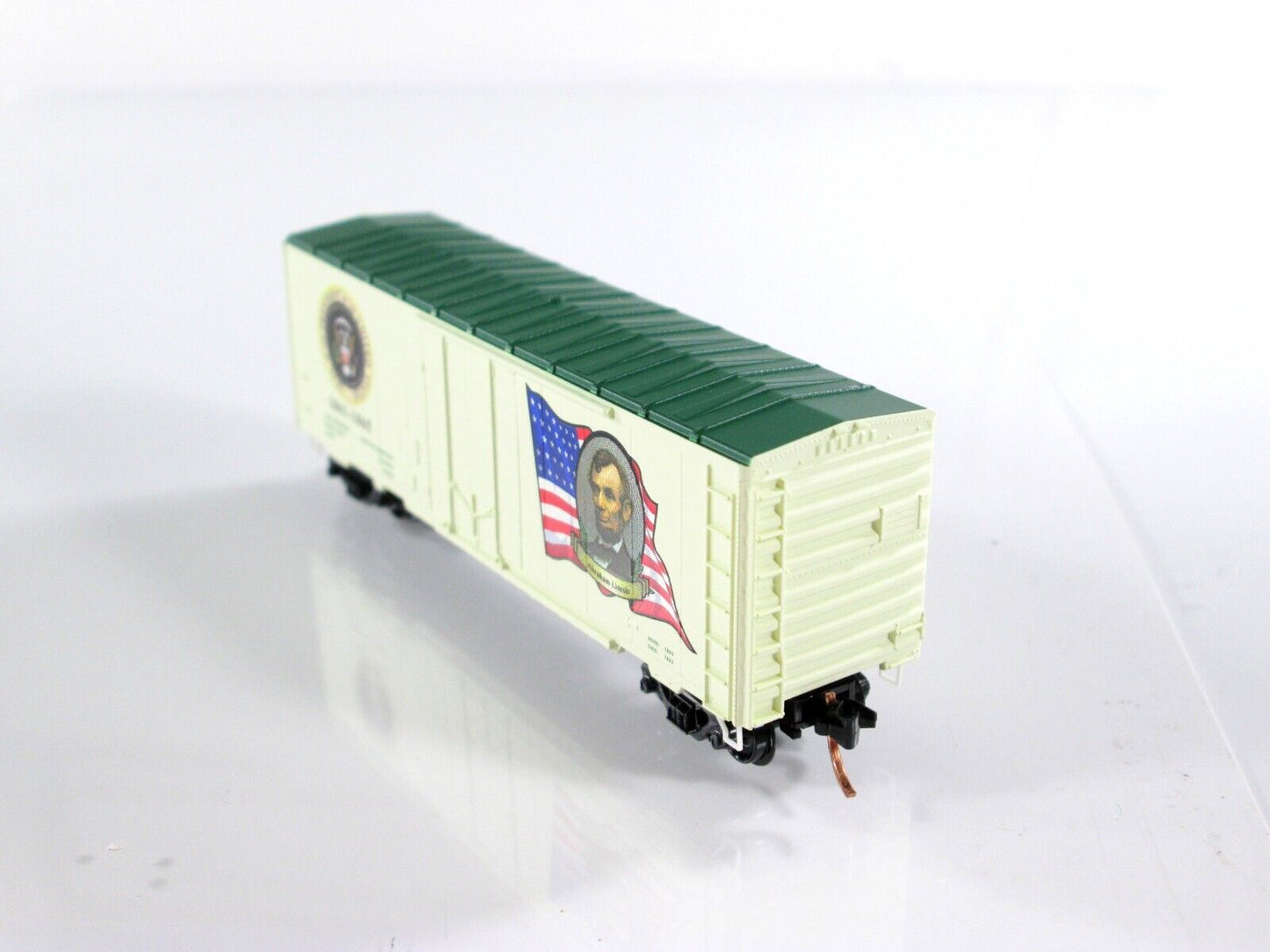 N Scale **ABRAHAM LINCOLN** Presidential Box Car - Micro Trains 07400125 **RARE*