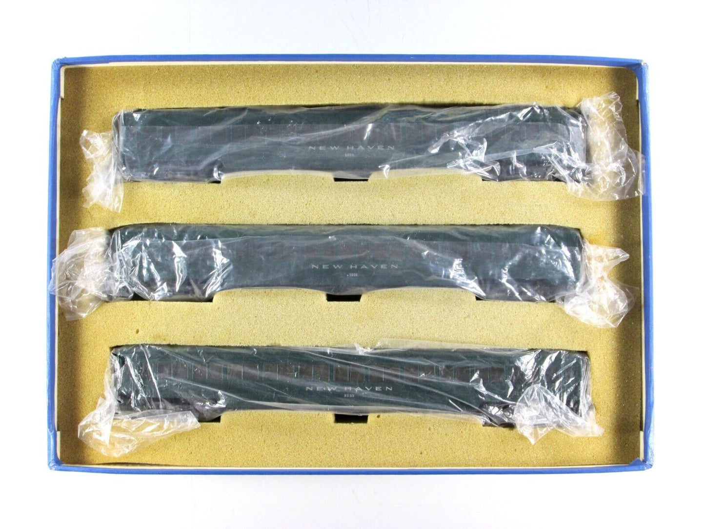 HO Scale **NEW YORK, NEW HAVEN, HARTFORD*** Passenger 3-Car Set -NJ Custom BRASS