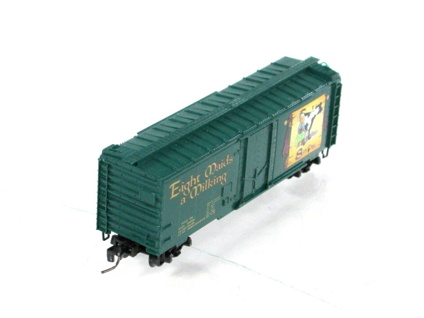Z Scale **EIGHT MAIDS MILKING** 12 Days Christmas Box Car -Micro Trains 50200380