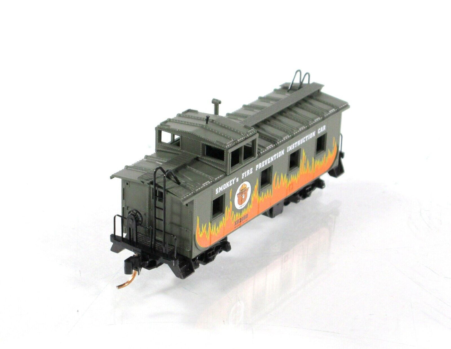 N Scale **SMOKEY BEAR** Fire Prevention Instruction Caboose -Micro Trains 100100