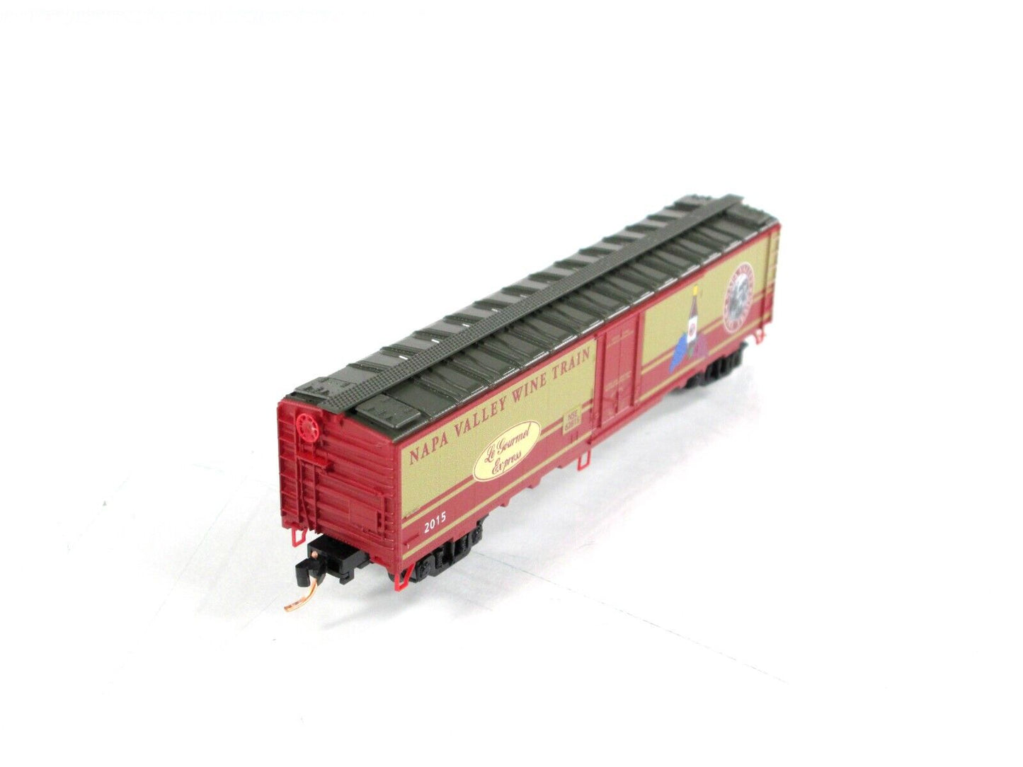 N Scale ***NAPA VALLEY WINE TRAIN*** Express Reefer -Micro Trains Special **RARE