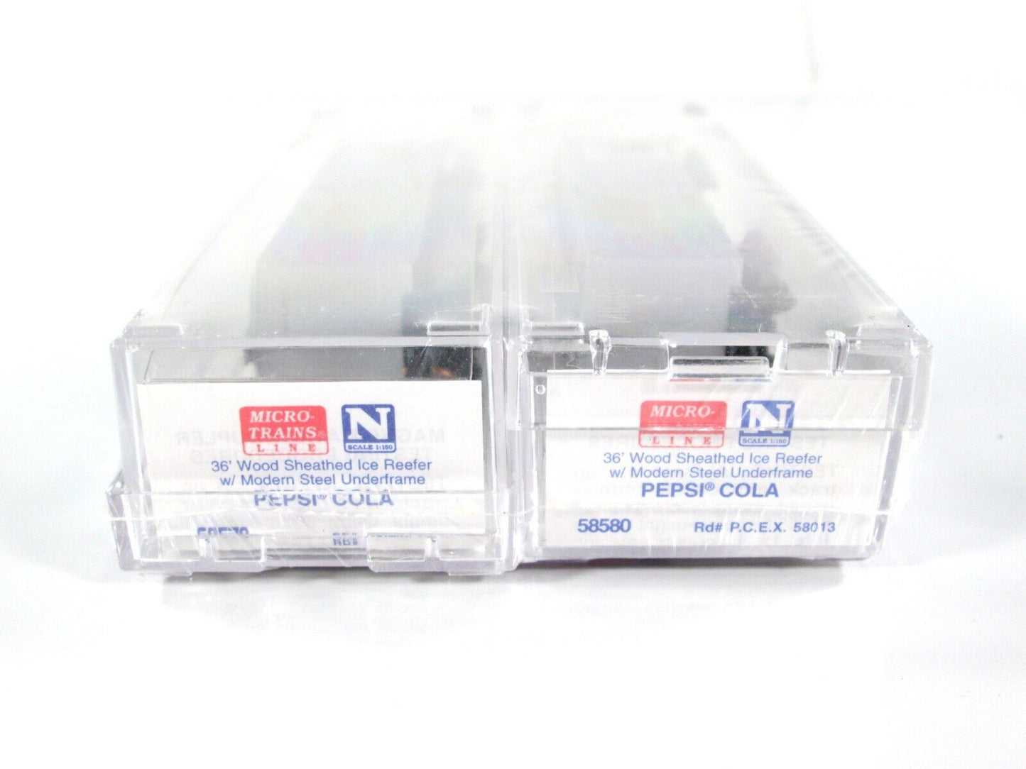 N Scale **PEPSI-COLA** 36' Ice Reefer Set - PCEX 58012 58013 -Micro Trains 58572