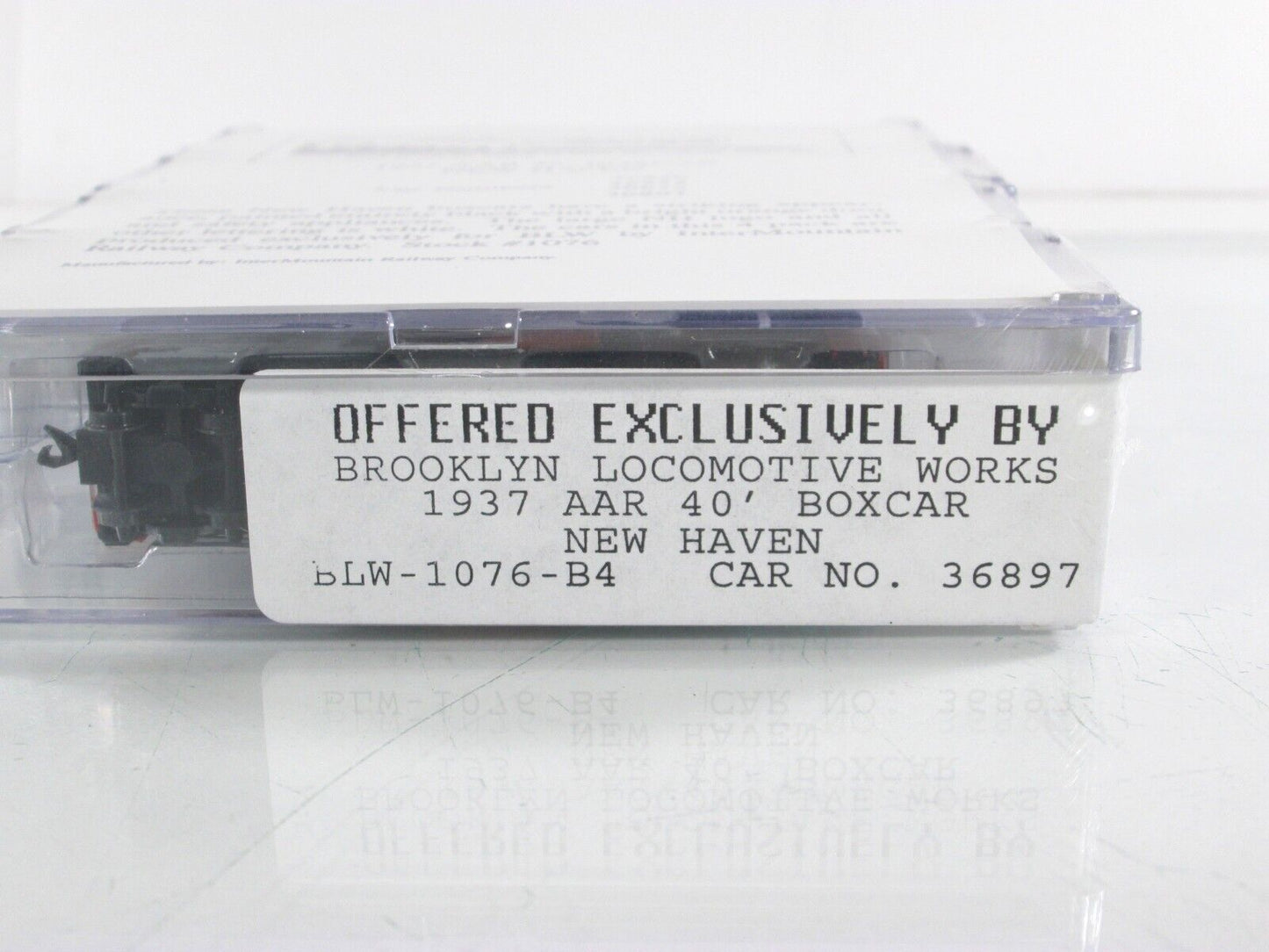 N Scale ***NEW HAVEN*** 40' Box Car 4-Pack Set - Intermountain, BLW-1076 ***RARE