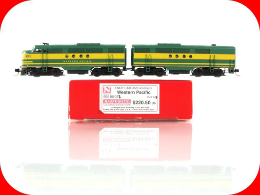 N Scale **WESTERN PACIFIC** EMD FT A/B Set #903 - Micro Trains 99200072 -DCC Rdy