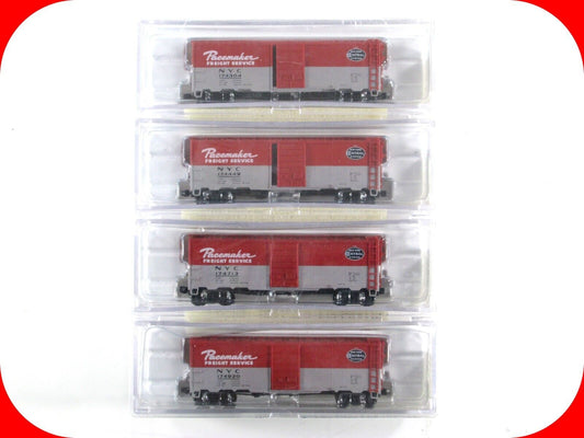 N Scale **NEW YORK CENTRAL SYSTEM Pacemaker** Box Car 4-Set -Intermountain / BLW