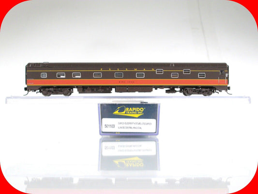 N Scale ILLINOIS CENTRAL *King Coal* Duplex Sleeper Pullman Rapido TRAINS 501103