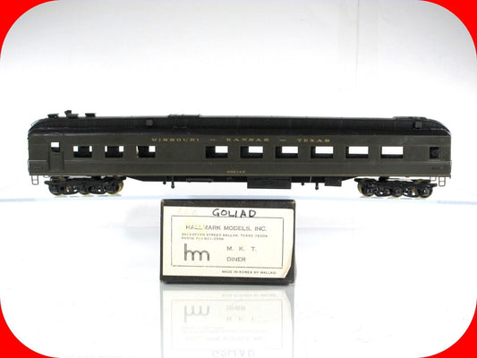HO Scale BRASS MKT Heavyweight Diner Car ***Goliad*** -- HALLMARK MODELS