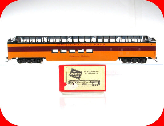 HO Scale BRASS *Milwaukee Road Superdome 56* Interior, Lighting - by Palace Car