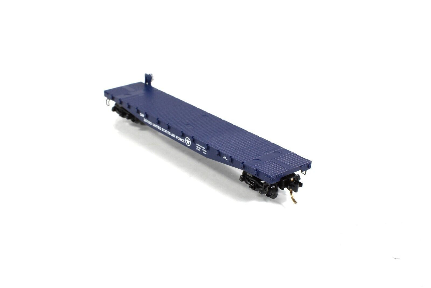 N Scale **UNITED STATES AIR FORCE** 50' Flat Car, DAF 35780 - Micro Trains 45190