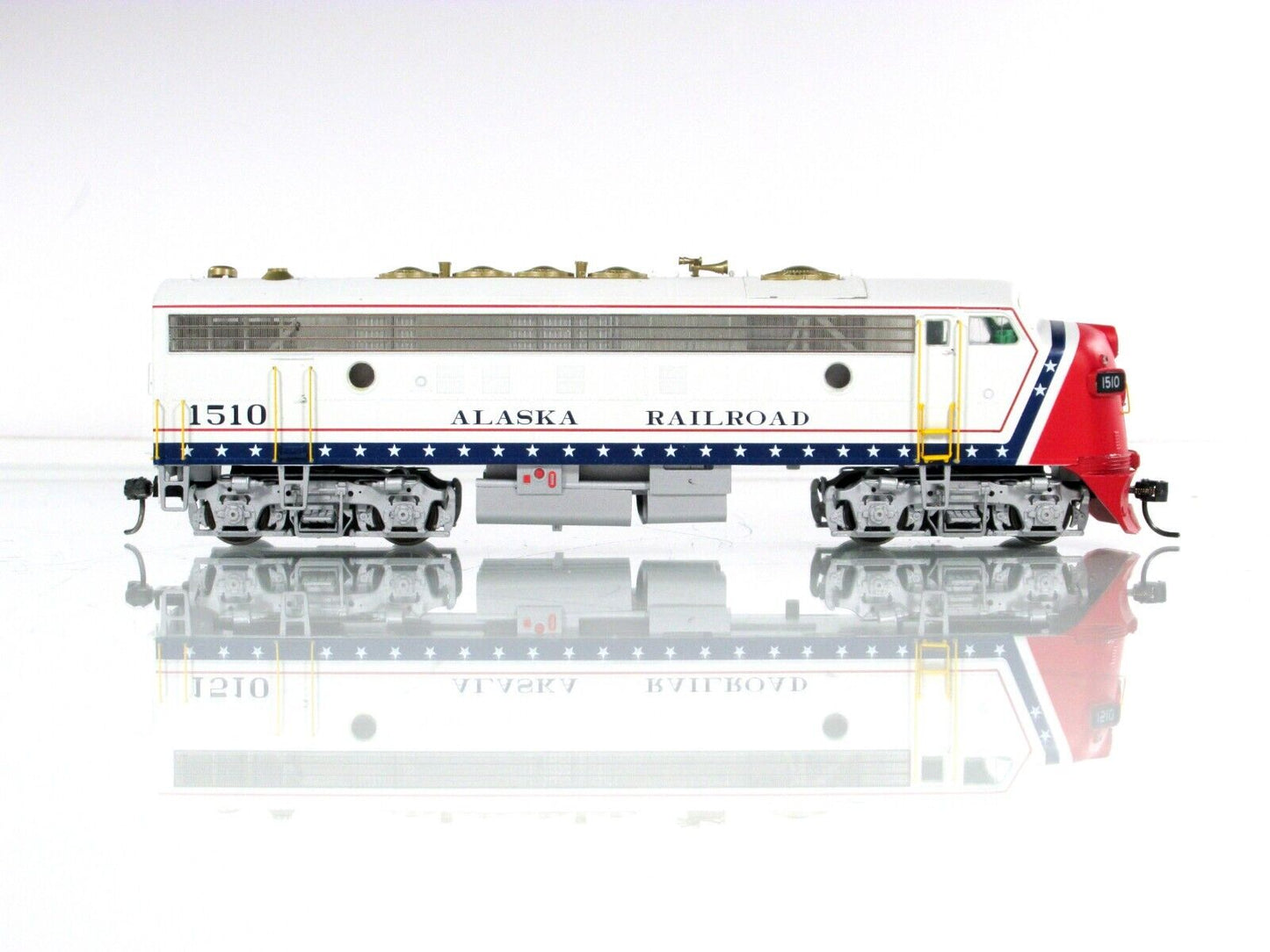 HO Scale ***ALASKA RAILROAD*** BICENTENNIAL FP7A #1510 -Intermountain 49965, DCC