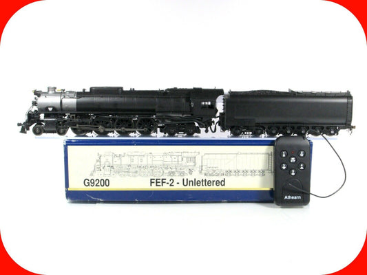 HO Scale **FEF-2 NORTHERN 4-8-4** Athearn G9200, DCC Sound w/ Remote, Unlettered