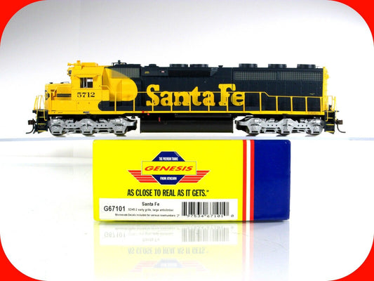 HO Scale ***SANTA FE*** SD45-2 Locomotive #5792 --- Athearn G67101, DCC Ready