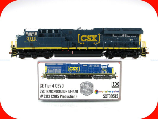 HO Scale ***CSX*** GE Tier 4 GEVO ET44AH #3313 -- ScaleTrains SXT30515, DCC Rdy