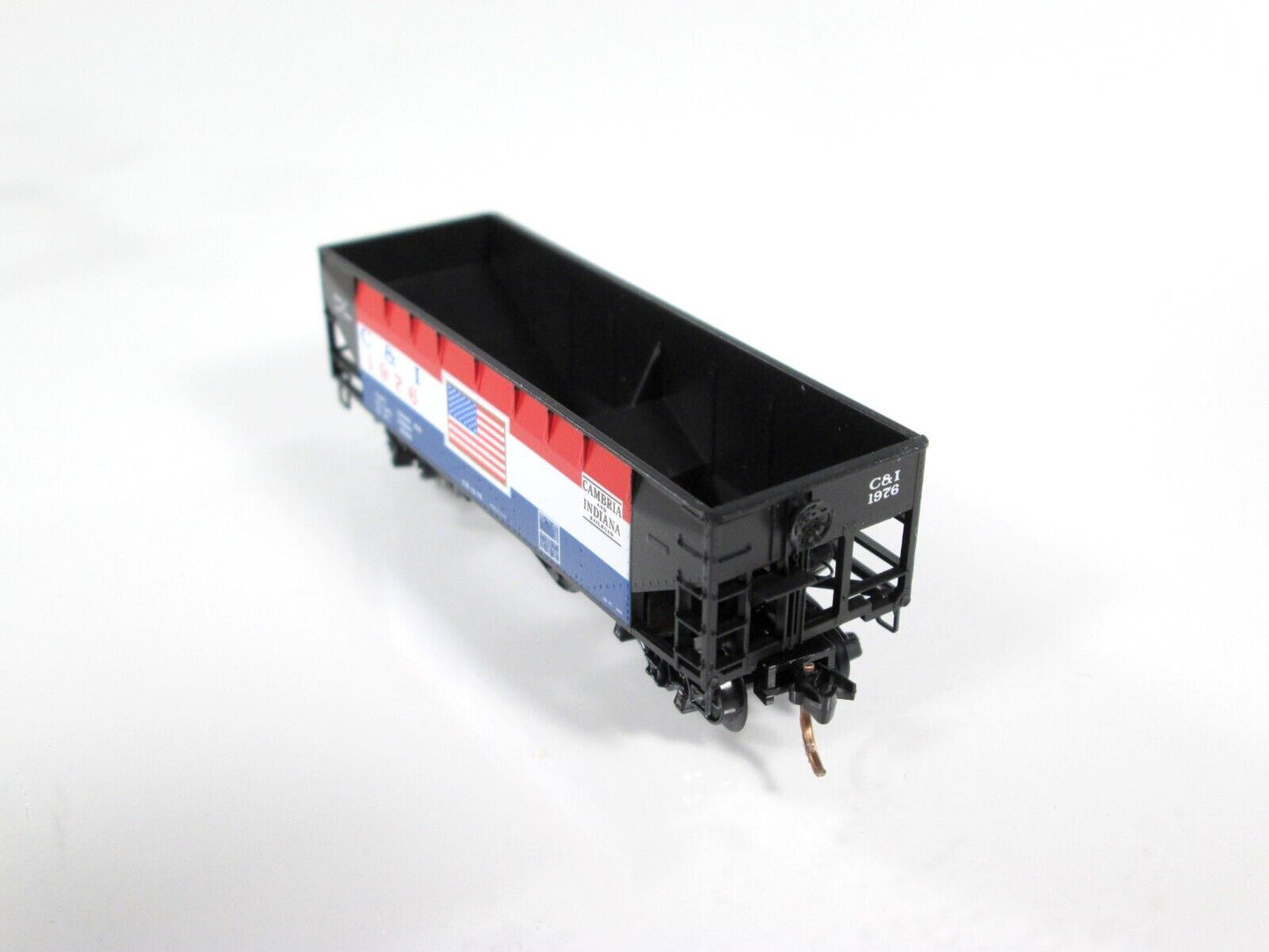 N Scale **Cambria & Indiana** BICENTENNIAL Hopper 1776-1976 - Micro Trains 55430
