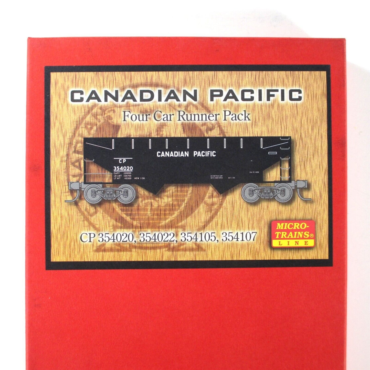 N Scale ***CANADIAN PACIFIC*** Twin Bay Hopper 4-Pack #3 - Micro Trains 99300003