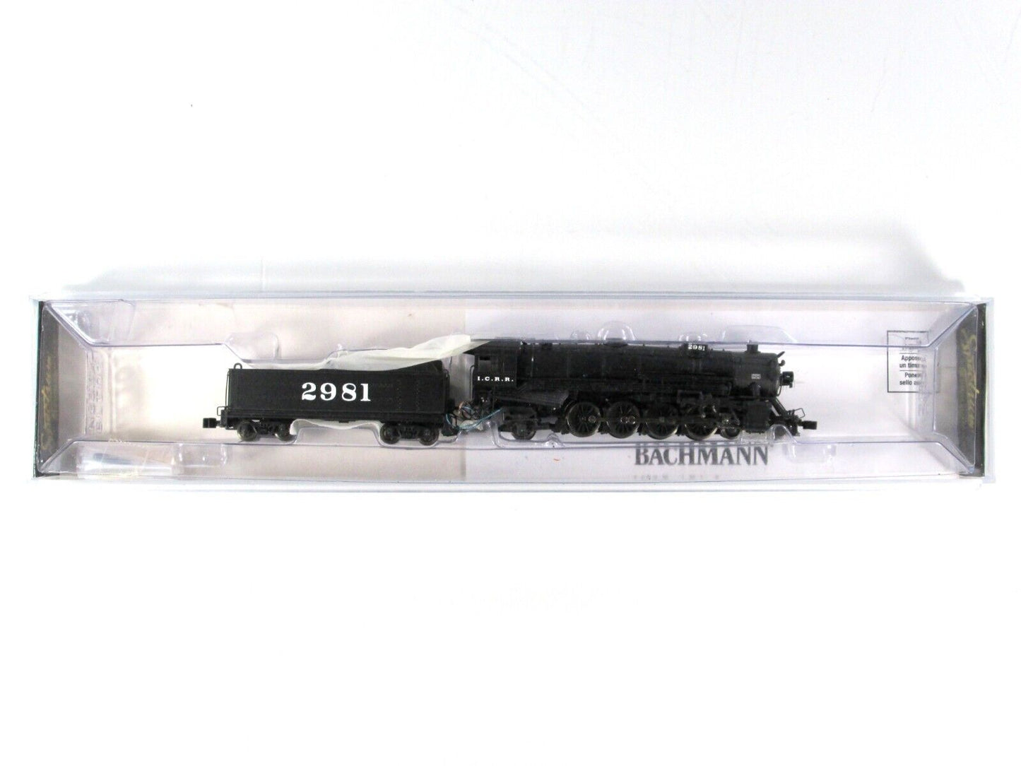 N Scale **ILLINOIS CENTRAL** Heavy Mountain 4-8-2 - Bachmann 82515 DCC **Project