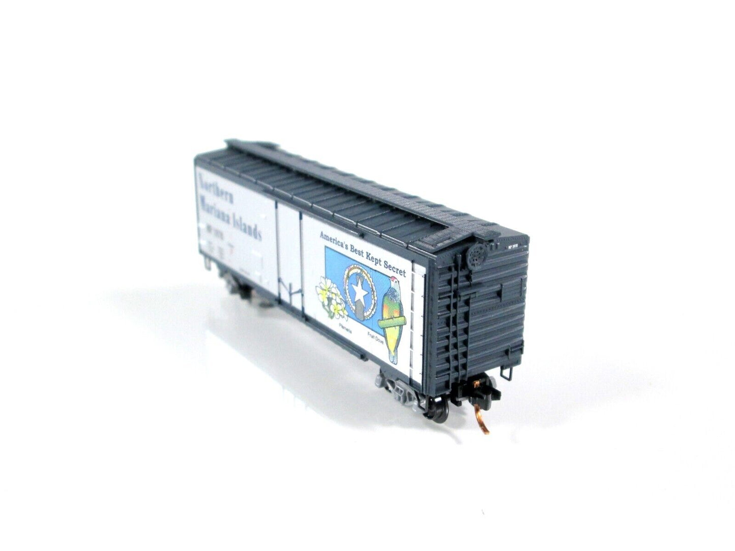 N Scale **NORTHERN MARIANA ISLANDS* Box Car, MP 1978 - Micro Trains Special Run