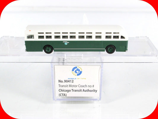 N Scale ***CHICAGO TRANSIT AUTHORITY*** Motor Coach - WHEELS of TIME 90412