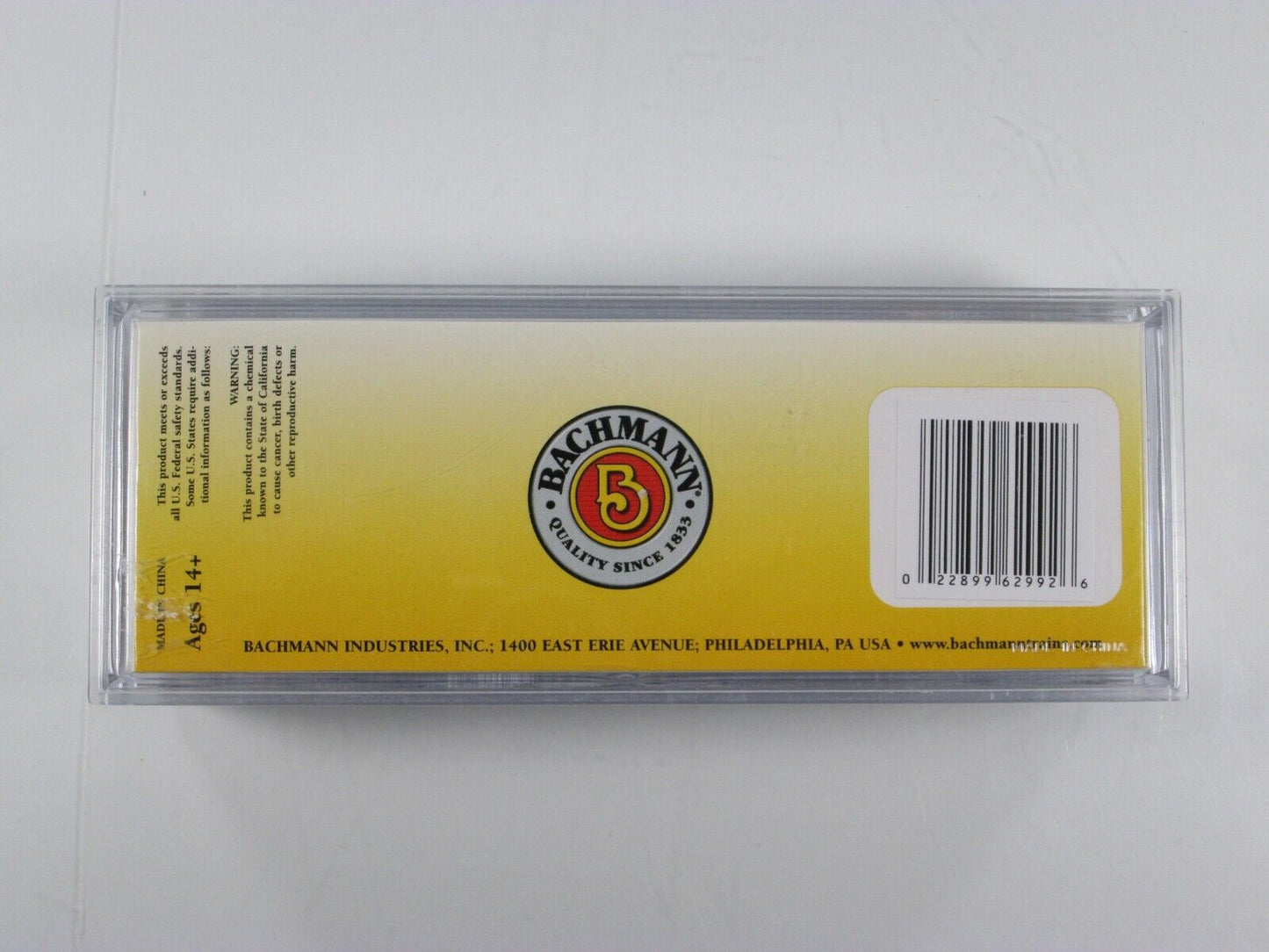 N Scale ***KANSAS CITY*** PCC Lighted Streetcar Trolley - Bachmann 62992 *Issues