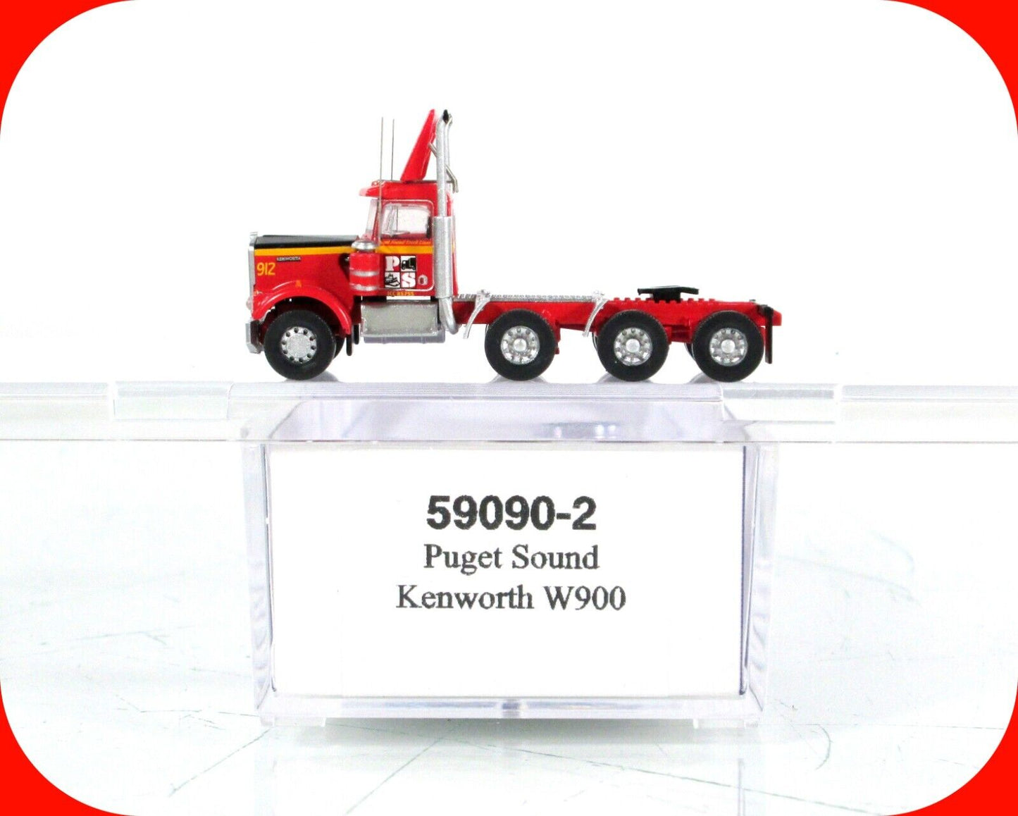 N Scale KENWORTH ***PUGET SOUND*** W900 Tractor - Trainworx 59090-2 , #62 of 100