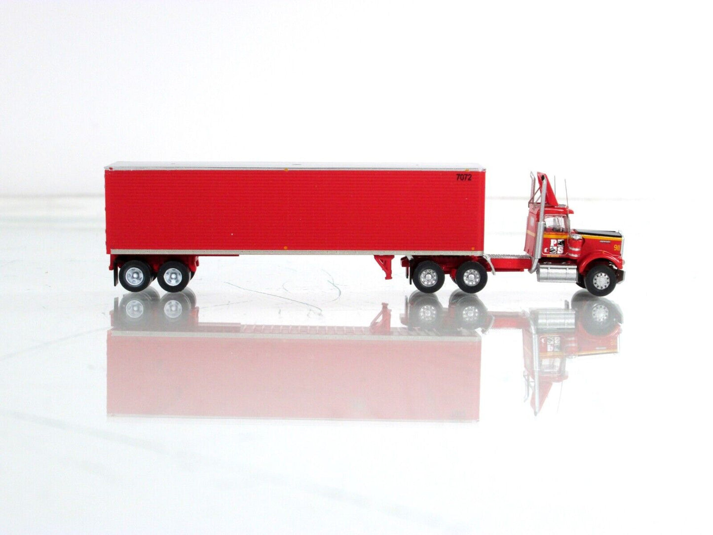 N Scale KENWORTH ***PUGET SOUND*** W900 Tractor, 40' Trailer - Trainworx 59090-1