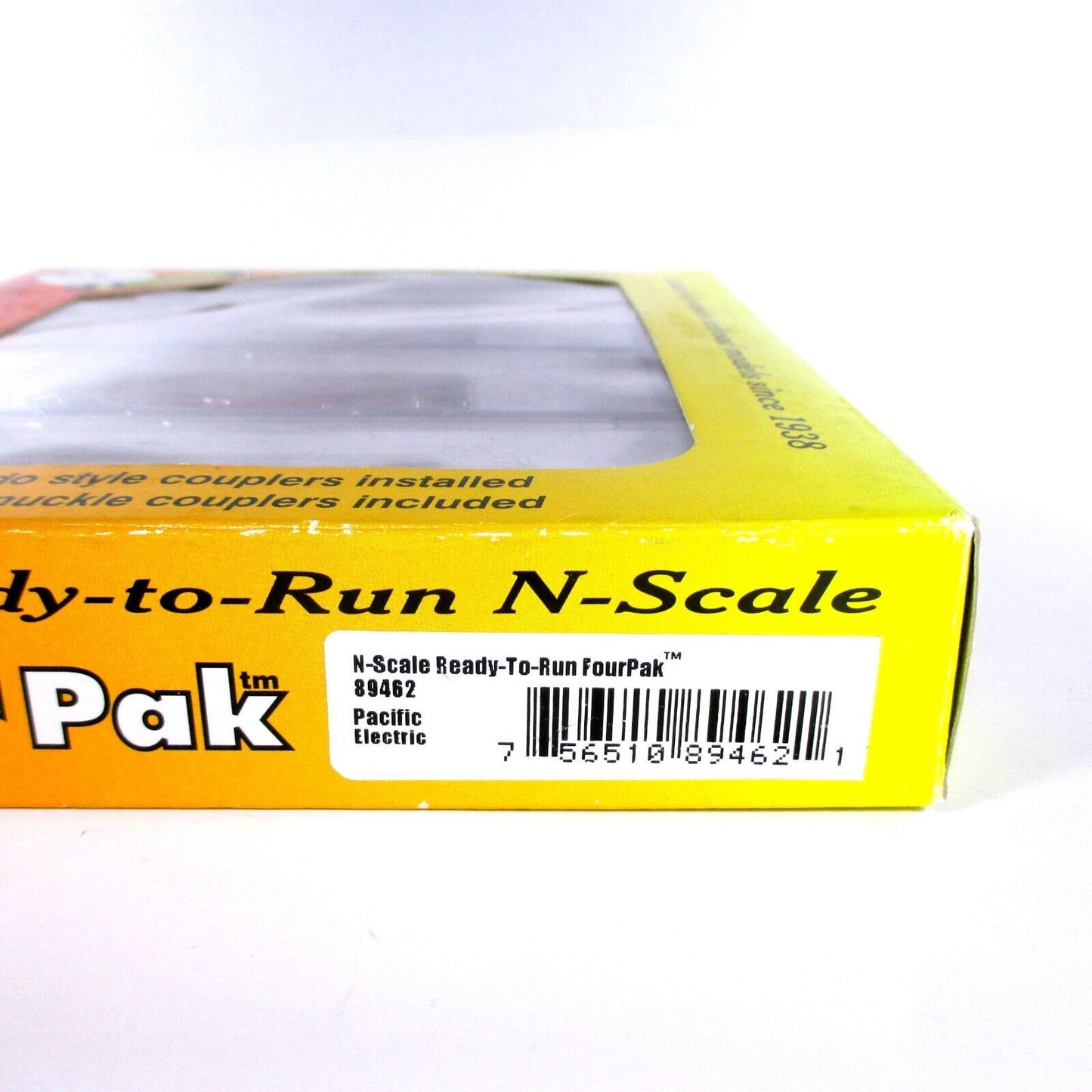 N Scale **PACIFIC ELECTRIC** Overton Set - Roundhouse 89462, Knuckle Cplrs *RARE