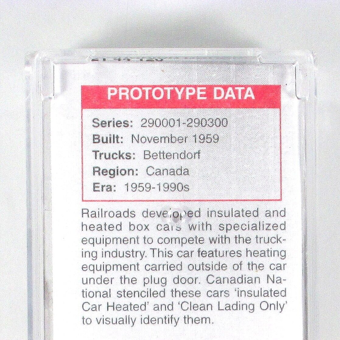N Scale **CANADIAN NATIONAL** Weathered Box Car #290152 -- Micro Trains 02144120