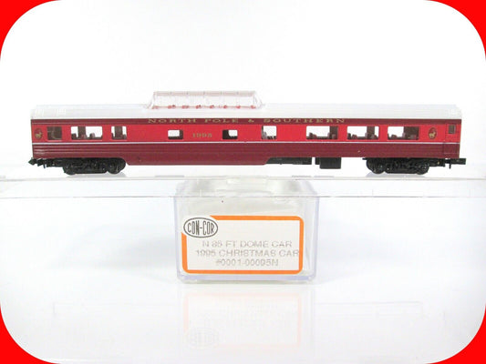 N Scale Christmas 1995 North Pole & Southern Dome Passenger Car - Con-Cor 00095N