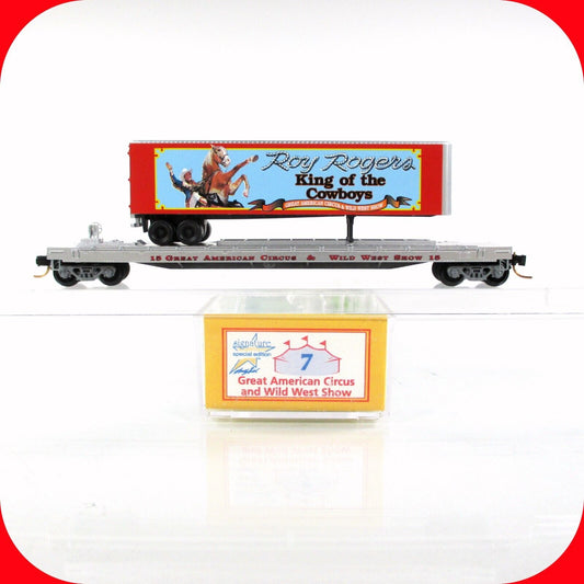 N Scale ***ROY ROGERS*** Great American Circus & Wild West -- MTL & Lowell Smith