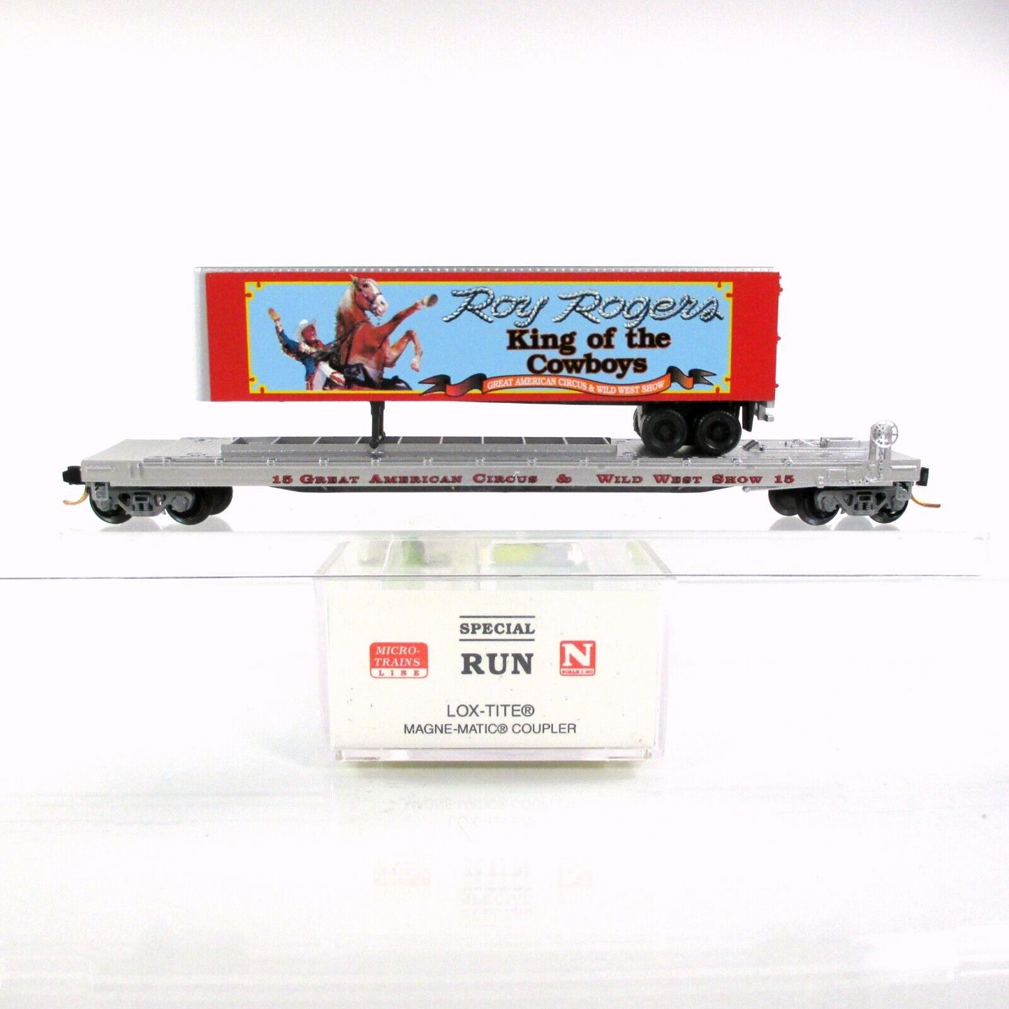 N Scale ***ROY ROGERS*** Great American Circus & Wild West -- MTL & Lowell Smith