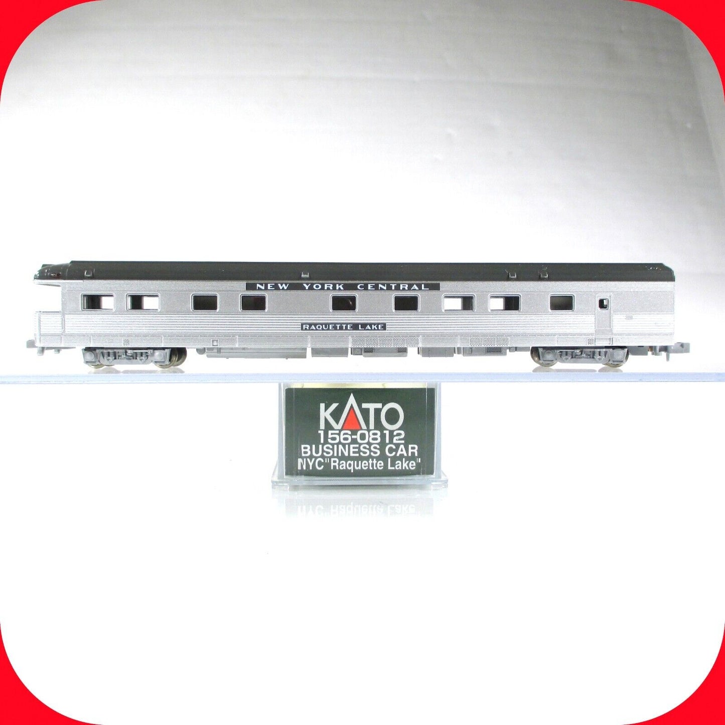 N Scale **NEW YORK CENTRAL, RAQUETTE LAKE** Business Observation - Kato 156-0812