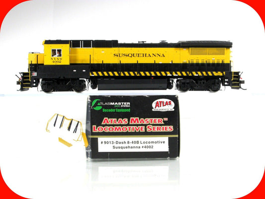 HO Scale ***SUSQUEHANNA*** Dash 8-40B, NYSE 4002 ----- Atlas Master 9013, w/ DCC