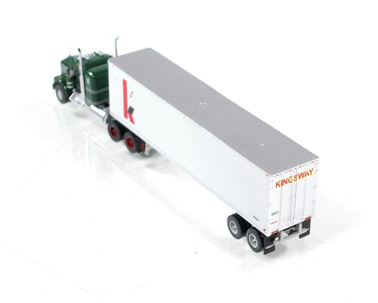 N Scale KENWORTH ***KINGSWAY*** W900 Tractor, 40' Trailer - Trainworx 59074
